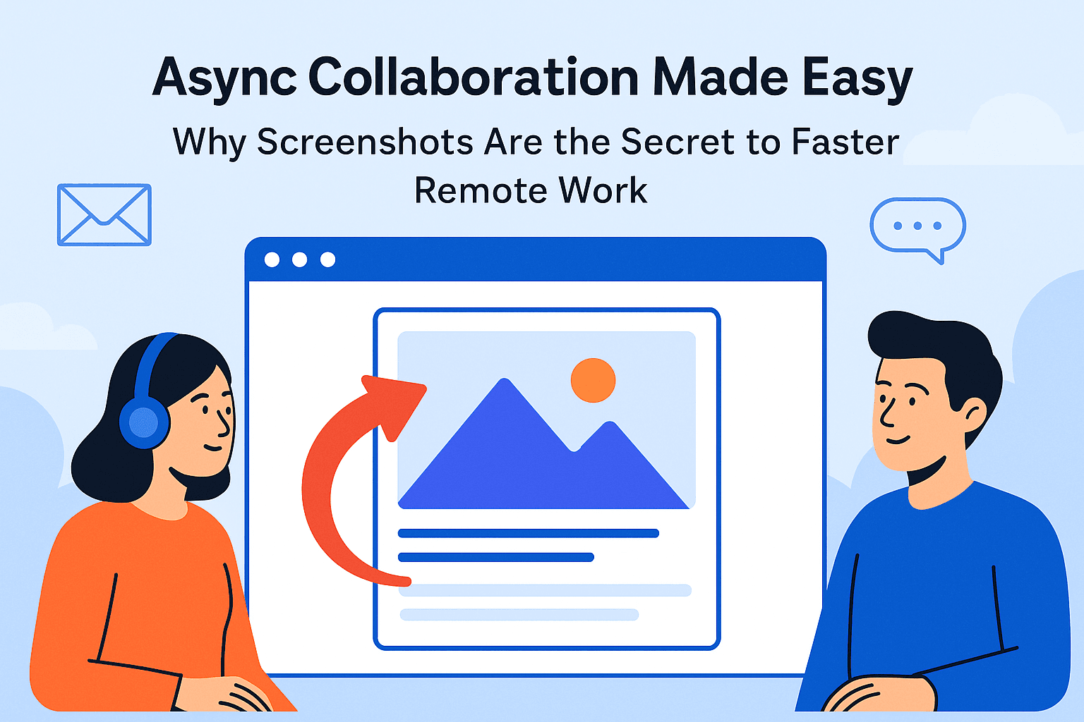 Cover Image for Async Collaboration Made Easy: Why Screenshots Are the Secret to Faster Remote Work